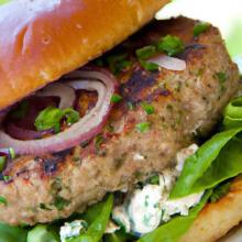 Savor Greek Lamb Burgers with Authentic Tzatziki Sauce