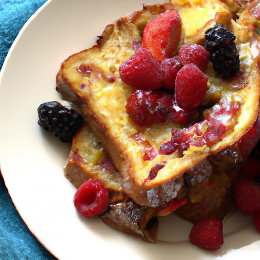 Berry Bliss: Ultimate Overnight French Toast Bake Recipe