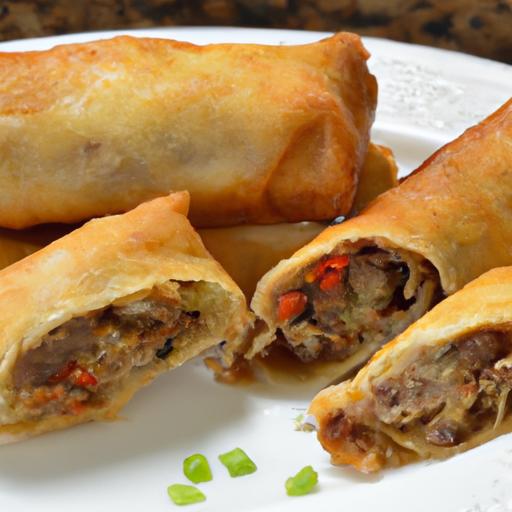 Philly Cheesesteak Egg Rolls: A Crispy Twist on a Classic