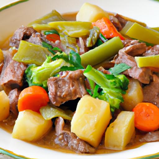 Wholesome Kid-Friendly Beef Stew with Tender Veggies