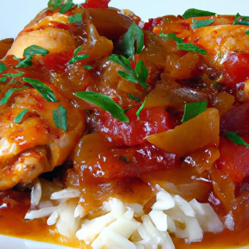 Timeless Taste: Classic Old-Fashioned Chicken Cacciatore