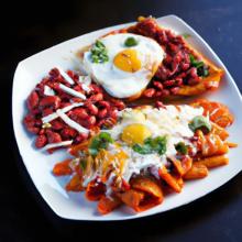 Brunch Vibes: Savory Chilaquiles Rojos to Spice Your Day