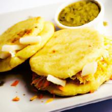 Cheesy Colombian-American Arepas: A Tasty Fusion Delight