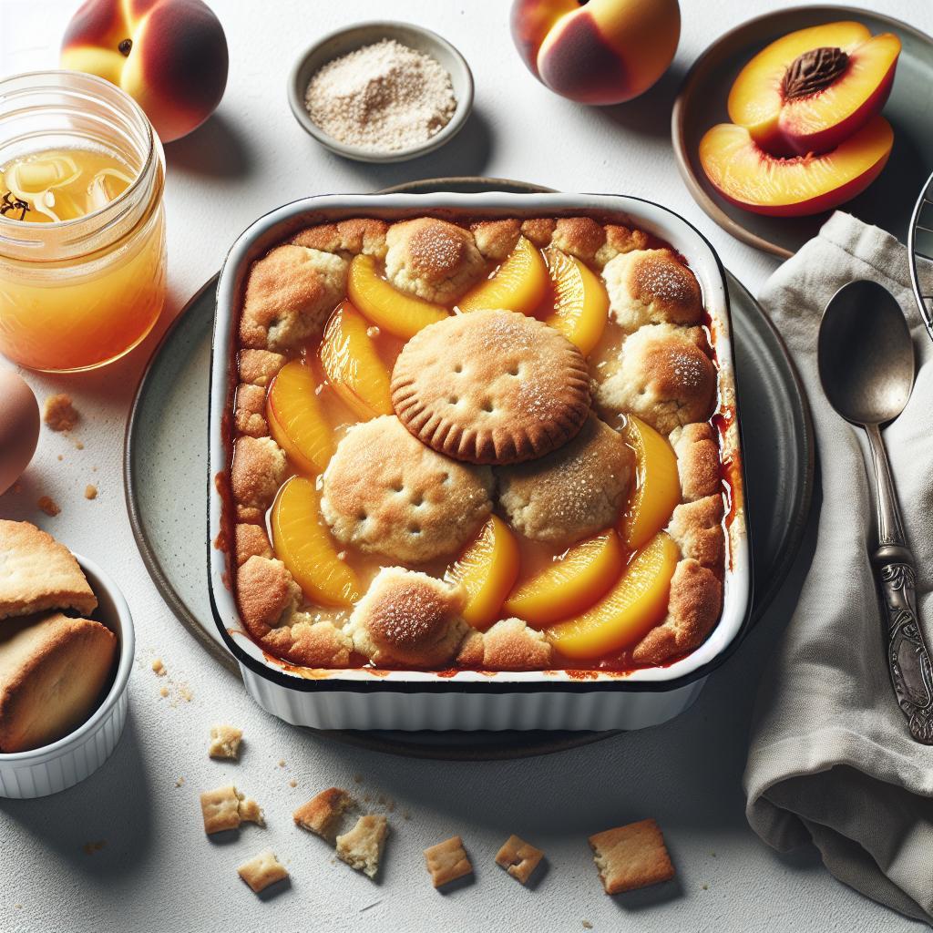 Easy Peach Cobbler with Canned Biscuits: A Quick Delight