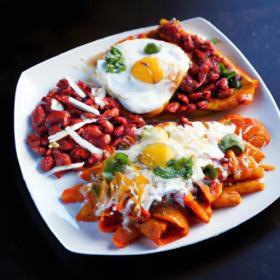 Brunch Vibes: Savory Chilaquiles Rojos to Spice Your Day