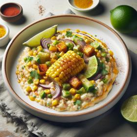 Creamy Mexican Street Corn Risotto: A Flavorful Twist