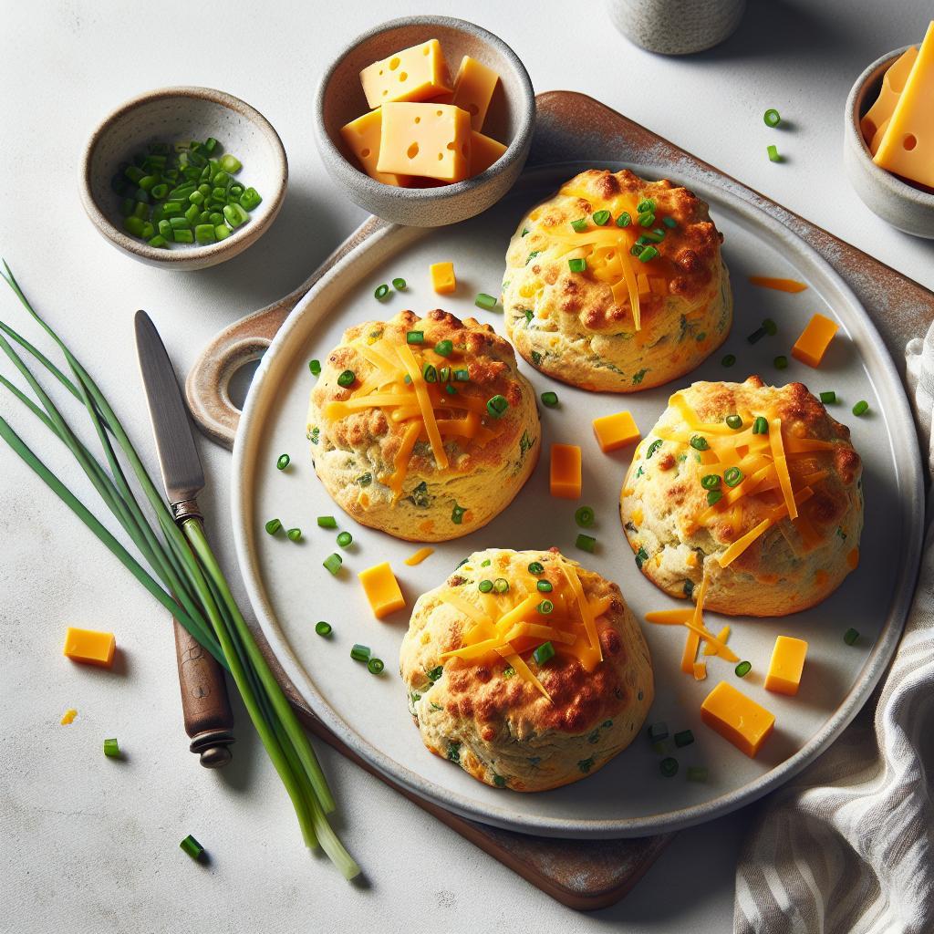 Cheddar & Chives: Crafting Savory Scones to Savor