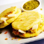 Cheesy Colombian-American Arepas: A Tasty Fusion Delight