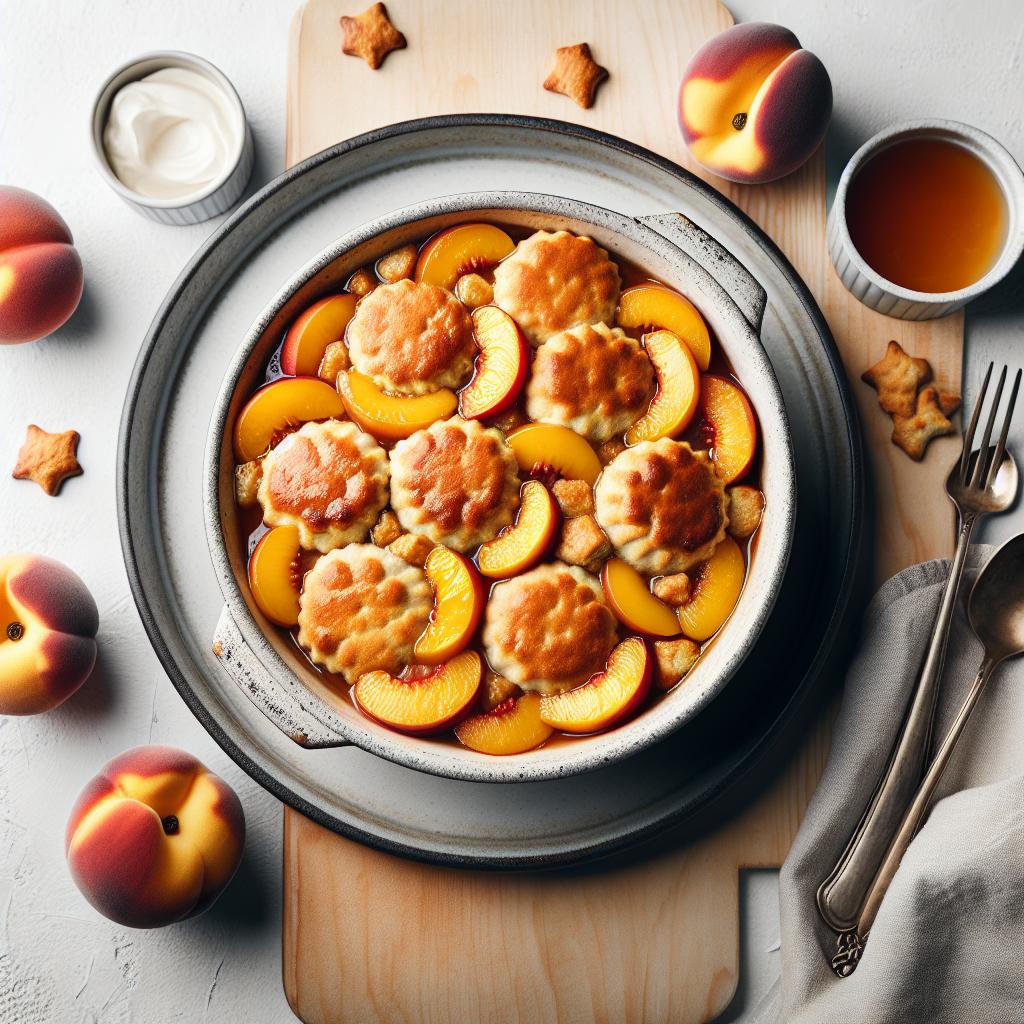 Easy Peach Cobbler with Canned Biscuits: A Quick Delight