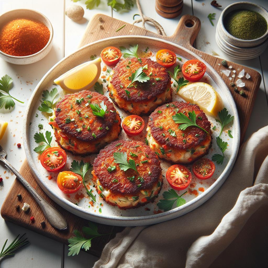 Maryland Crab Cakes with Old Bay: A Flavorful Classic Bite