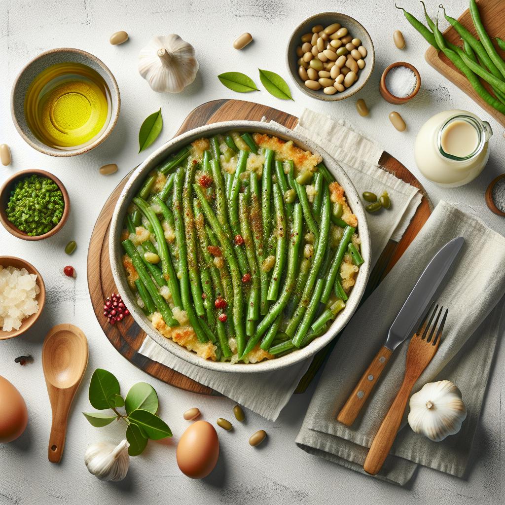 Grandma's Timeless Green Bean Casserole: Fresh & Flavorful
