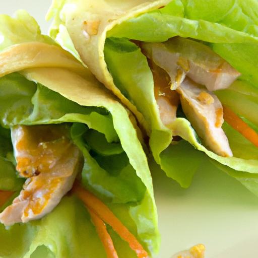 Crisp & Clean: Wholesome Chicken Lettuce Wraps Recipe