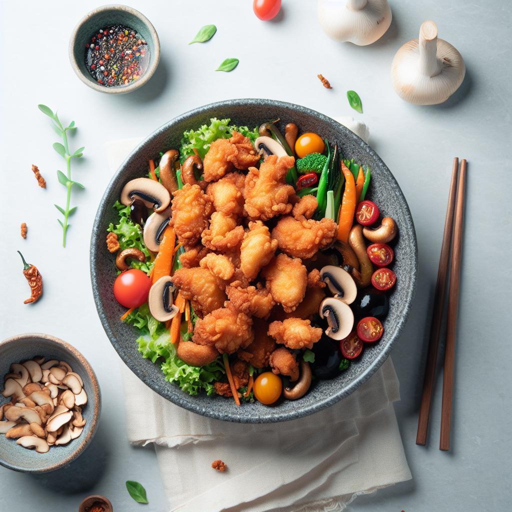 Crispy Plant-Based Fried Chicken: Oyster Mushroom Magic
