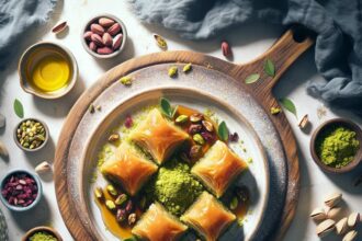 Golden Layers Unveiled: The Art of Turkish Pistachio Baklava