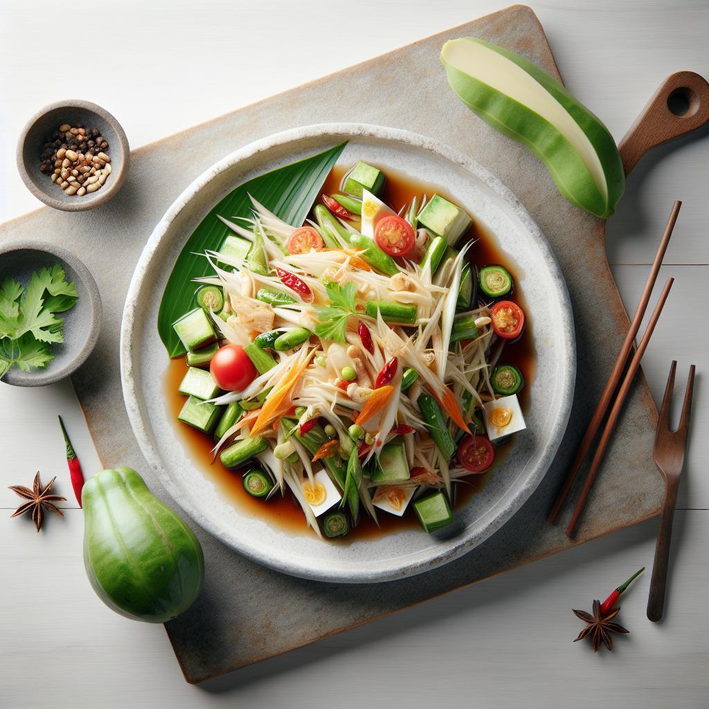 Thai Green Papaya Salad: Asia’s Zesty Culinary Icon Unveiled