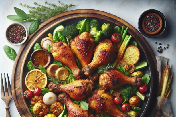 Crispy Baked Chicken Drumsticks: A Tasty Family Feast