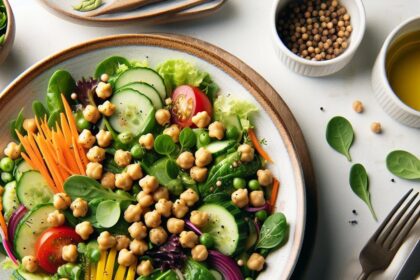 Chickpea Salad Secrets: A Nutritious Twist to Classic Greens