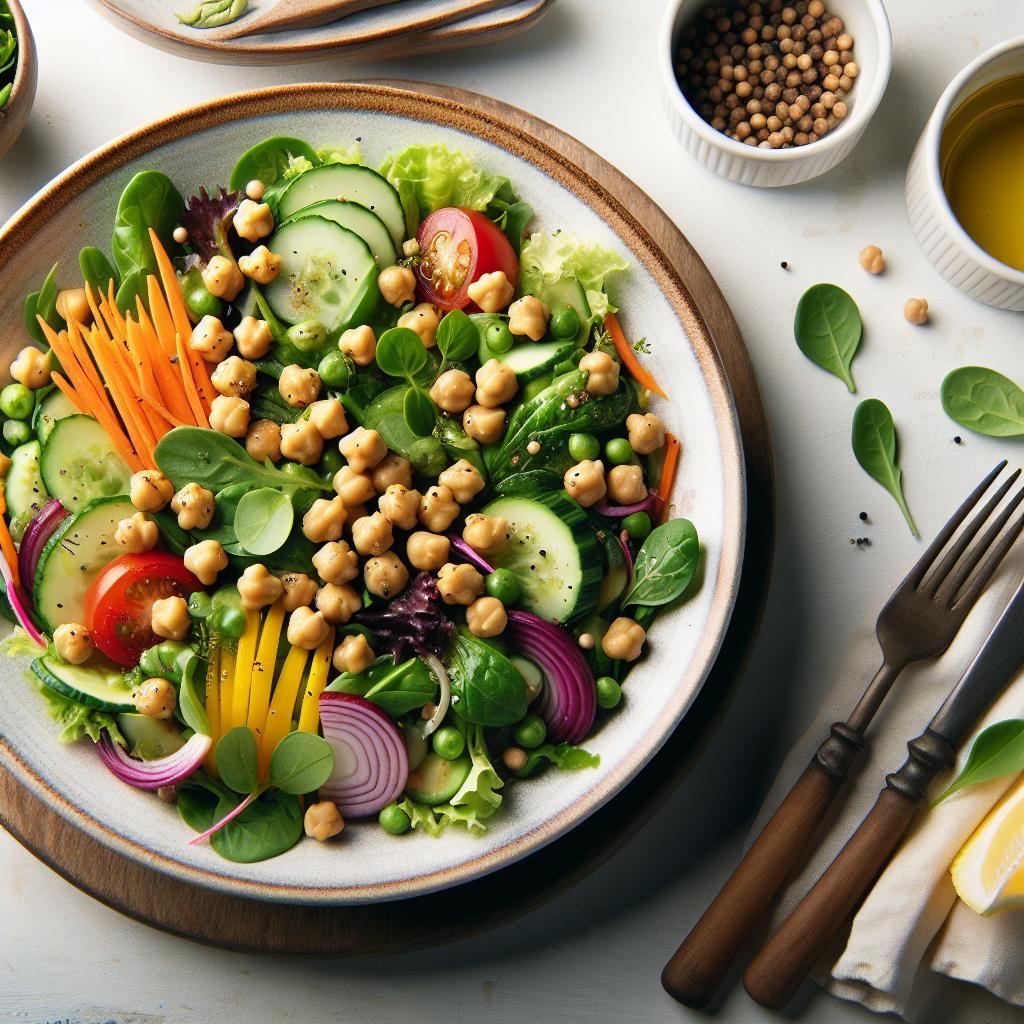 Chickpea Salad Secrets: A Nutritious Twist to Classic Greens