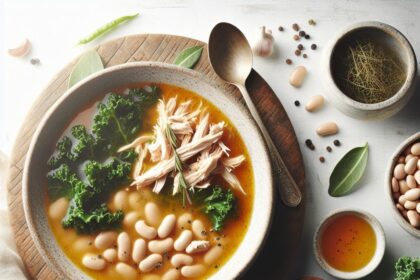 Nourish Your Soul: Hearty White Bean & Kale Chicken Soup