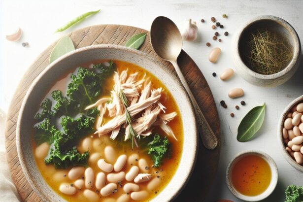 Nourish Your Soul: Hearty White Bean & Kale Chicken Soup