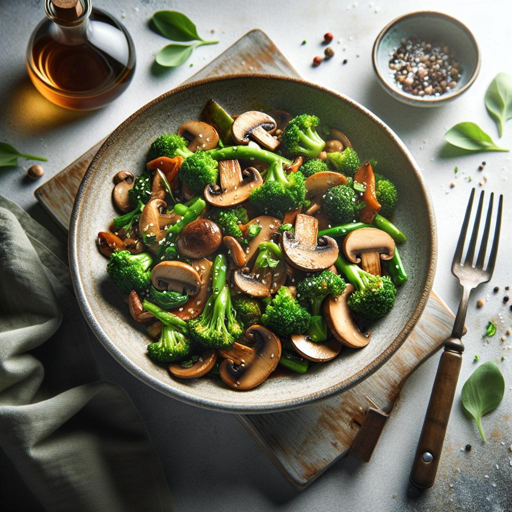 Savor the Flavor: Perfect Sautéed Mushroom & Broccoli Stir-Fry