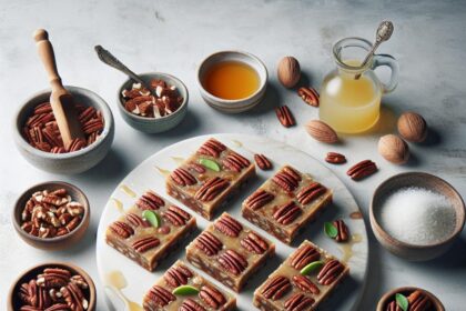 Indulge Guilt-Free: Decadent Low-Carb Keto Pecan Bars