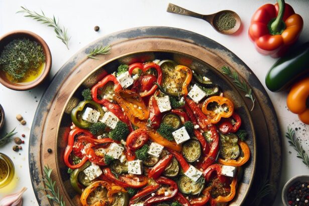 Roasted Pepper & Feta Dip: A Flavor-Packed Mediterranean Treat