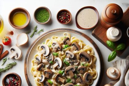 Velvety Mushroom Pasta Sauce: A Creamy Delight Recipe