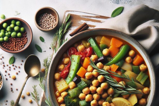 Hearty Chickpea Stew: A Nutritious Comfort Bowl Recipe
