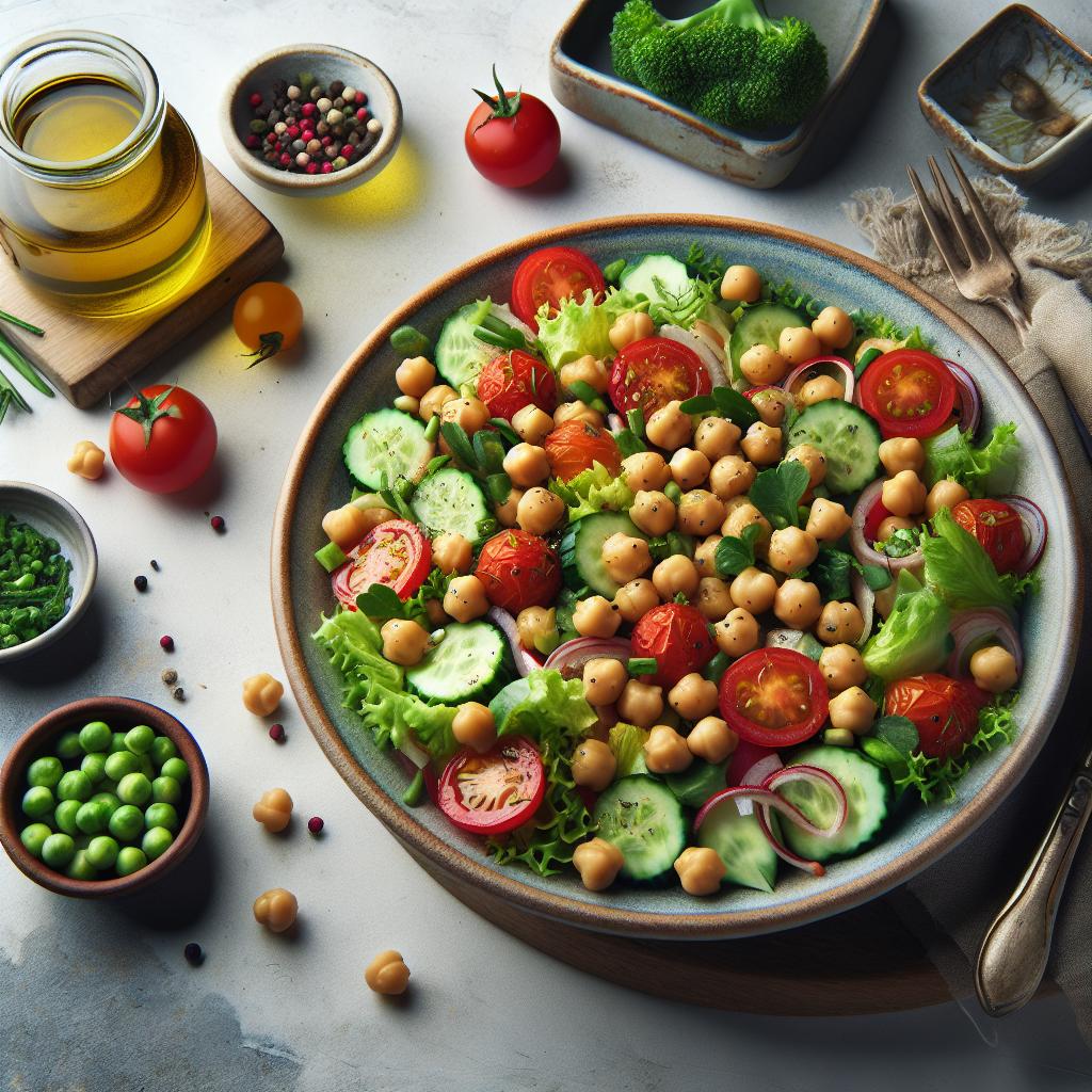 Chickpea Salad Wonders: Nutritious, Easy & Delicious!