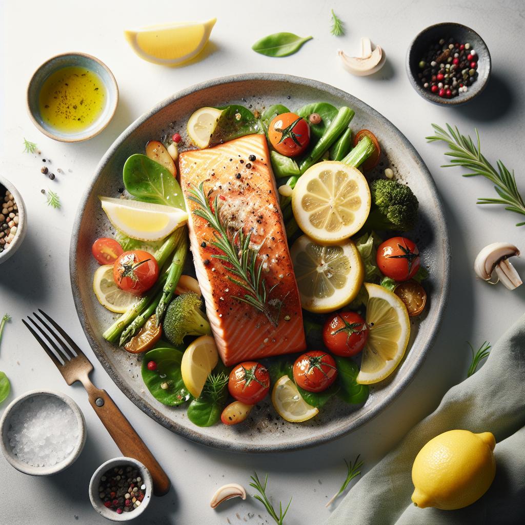 Zesty Baked Salmon with Lemon Butter: A Flavorful Delight