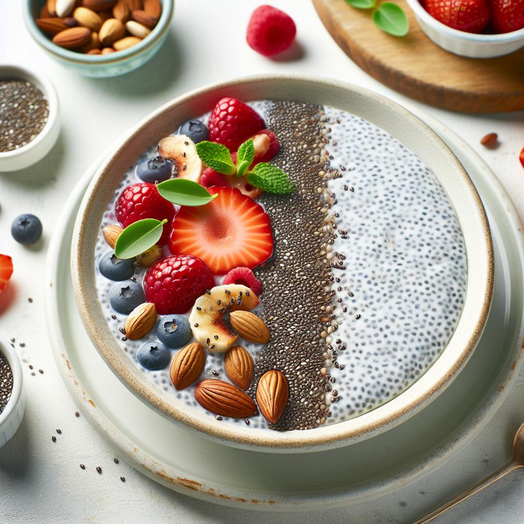 Chia Seed Pudding: A Tasty Boost of Nutrition Each Spoon