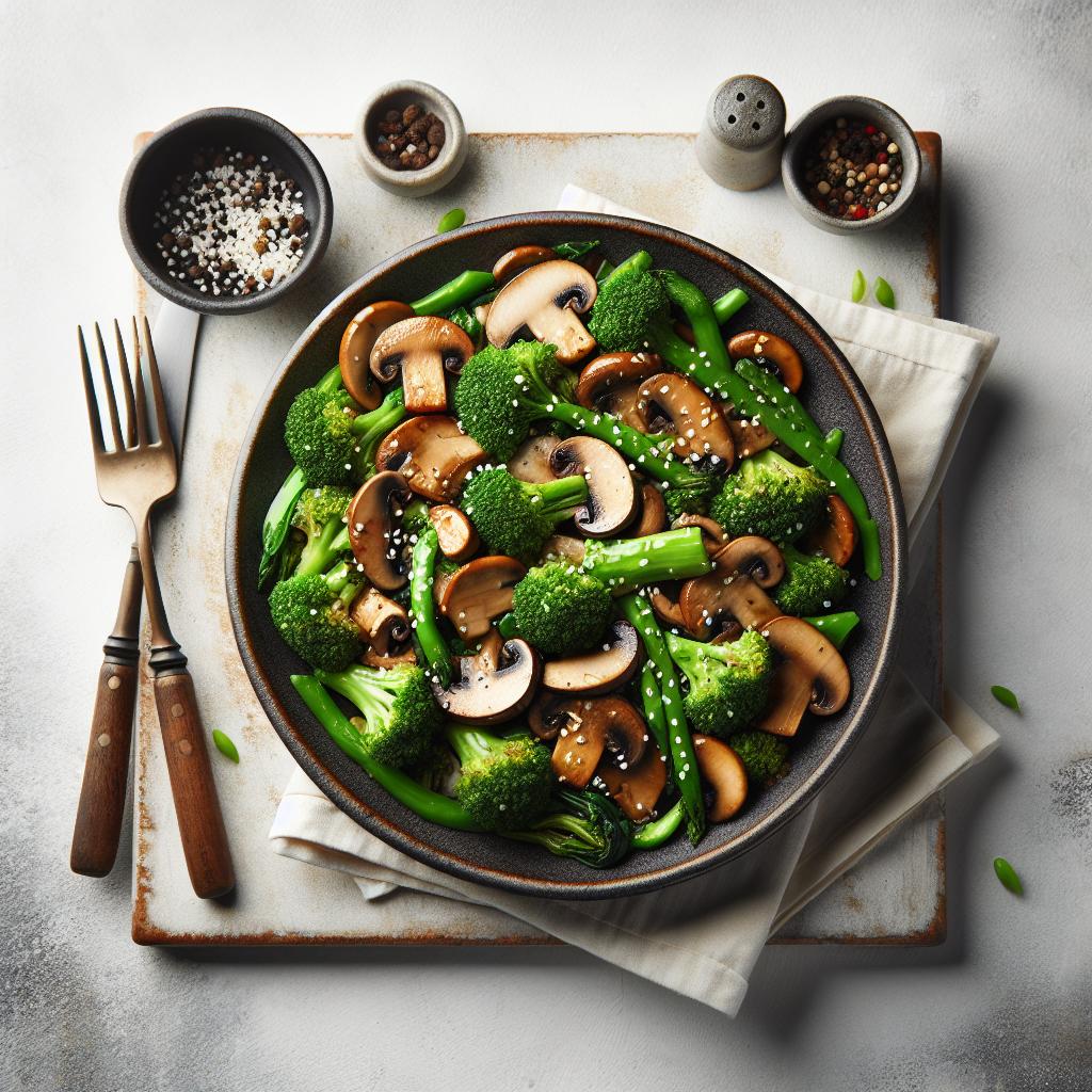 Savor the Flavor: Perfect Sautéed Mushroom & Broccoli Stir-Fry