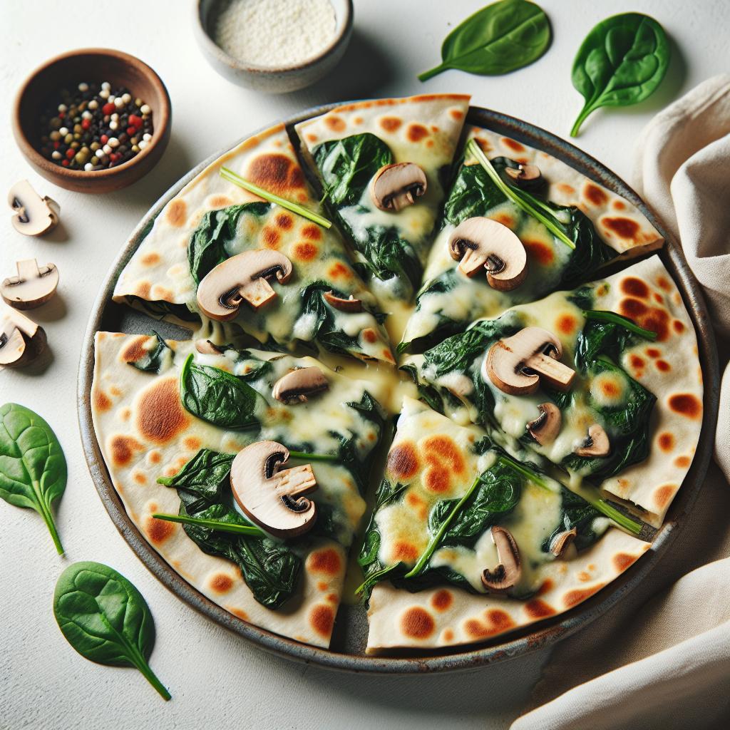 Savor the Flavor: Baked Spinach Mushroom Quesadillas Guide
