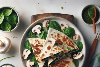 Savor the Flavor: Baked Spinach Mushroom Quesadillas Guide