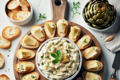 Creamy Artichoke Dip: The Ultimate Crostini Match