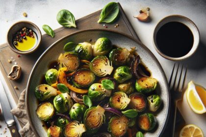 Elevate Your Plate: Roasted Brussels Sprouts with Balsamic
