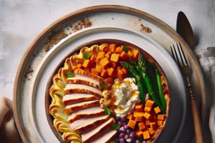 Hearty Turkey Shepherd’s Pie with Sweet Potato Twist