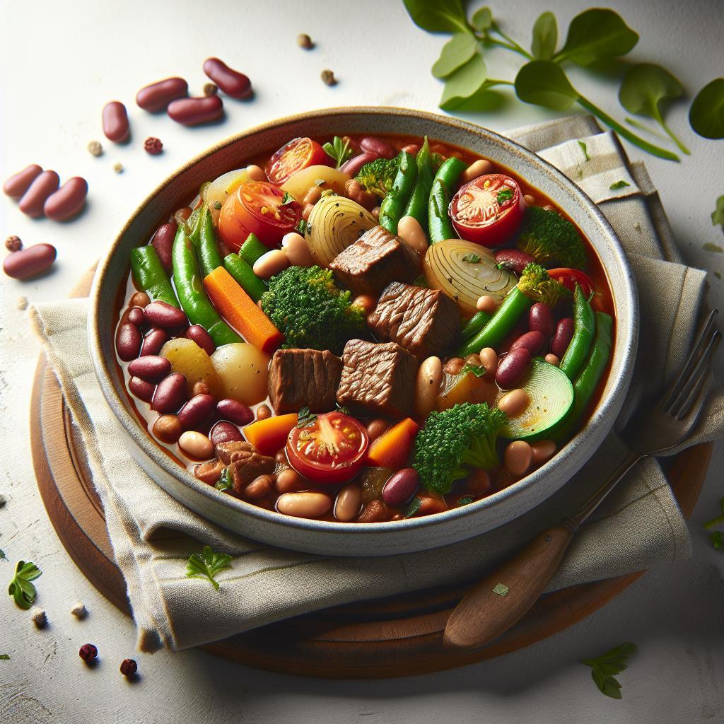 Hearty Beef and Bean Stew: A Flavorful Comfort Classic