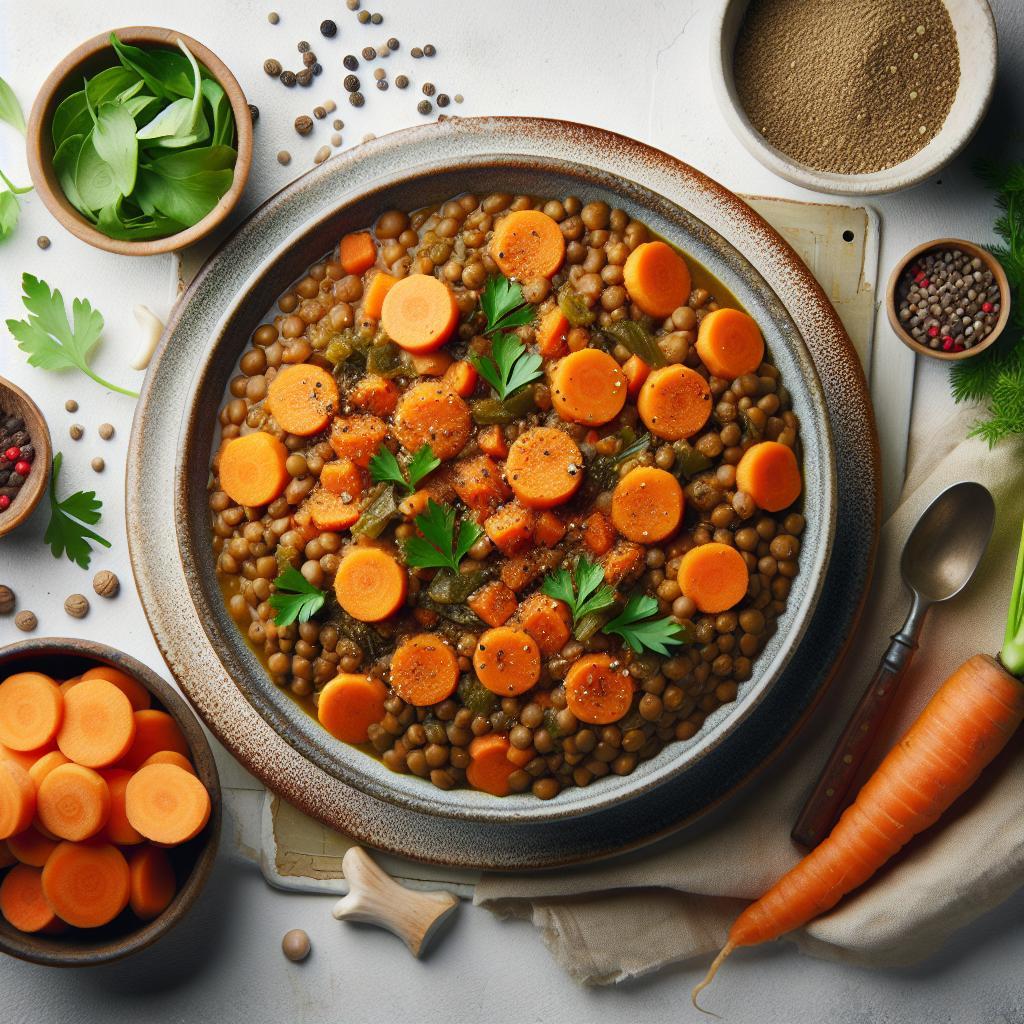 Hearty Lentil Stew with Carrots: A Nutritious Comfort Meal