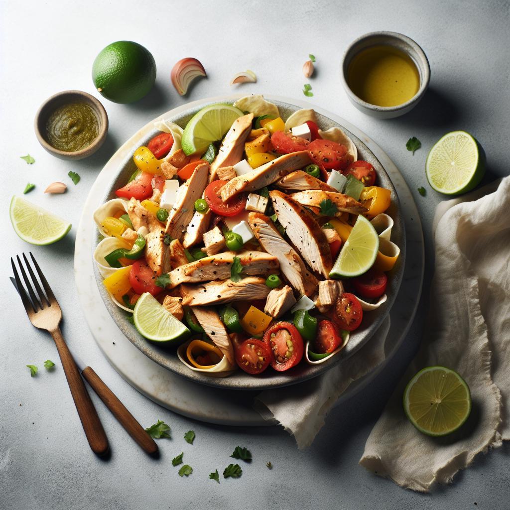 Set It and Savor: Slow Cooker Chicken Fajitas Made Easy