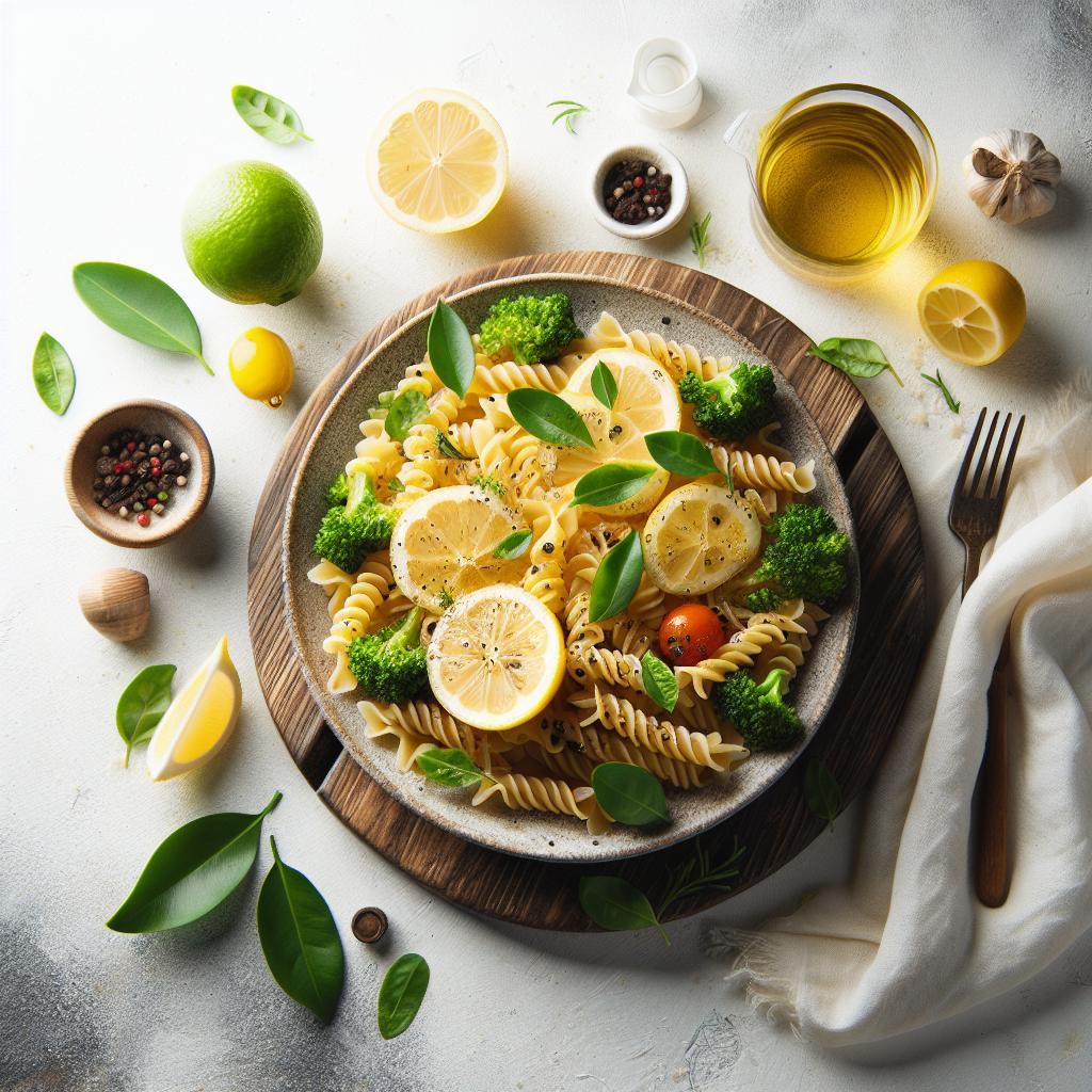 Zesty Delights: Mastering the Art of Pasta with Lemon