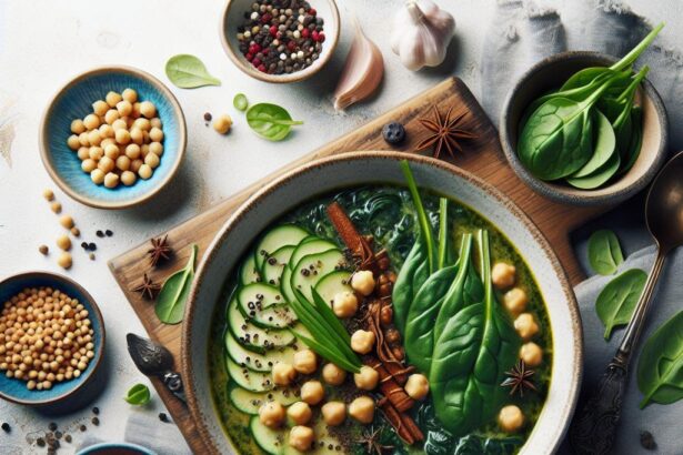 Wholesome Spinach and Chickpea Soup: A Nutritious Delight