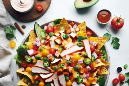 Turkey Nachos Delight: A Savory Twist on a Classic Snack