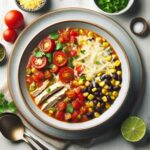 Hearty & Zesty Chicken Taco Soup: A Flavorful Comfort Bowl