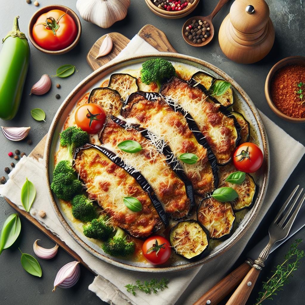 Crispy Baked Eggplant Parmesan: A Delectable Italian Classic