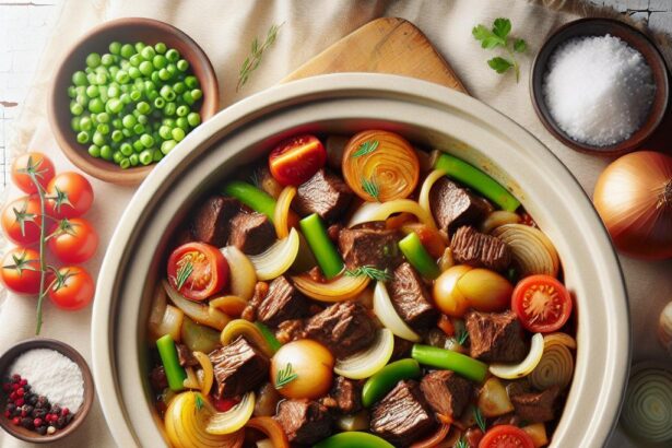 Hearty Crockpot Beef Casserole: Slow-Cooked Comfort Meal