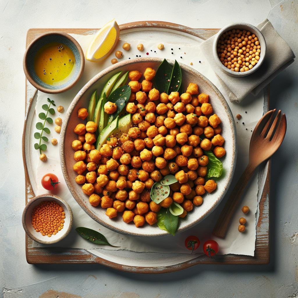 Crunchy Delight: Mastering Crispy Air Fryer Chickpeas