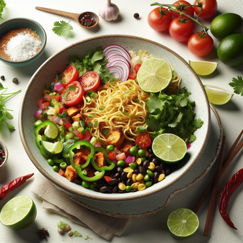 Savor the Zesty Twist of Authentic Mexican Noodles Delight