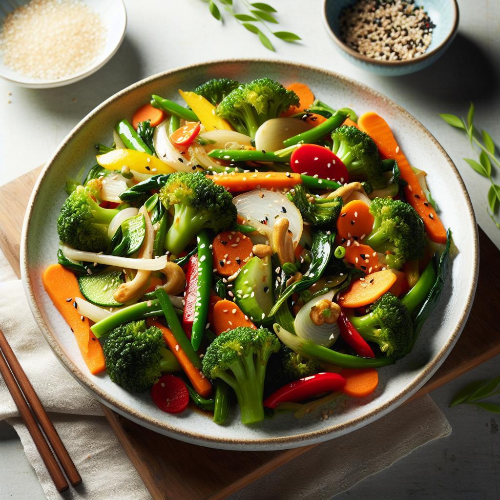 Vibrant Veggie Stir Fry: Quick, Healthy, and Flavorful!